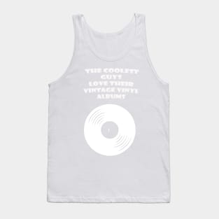 COOLGUYSVINYL WHITE Tank Top